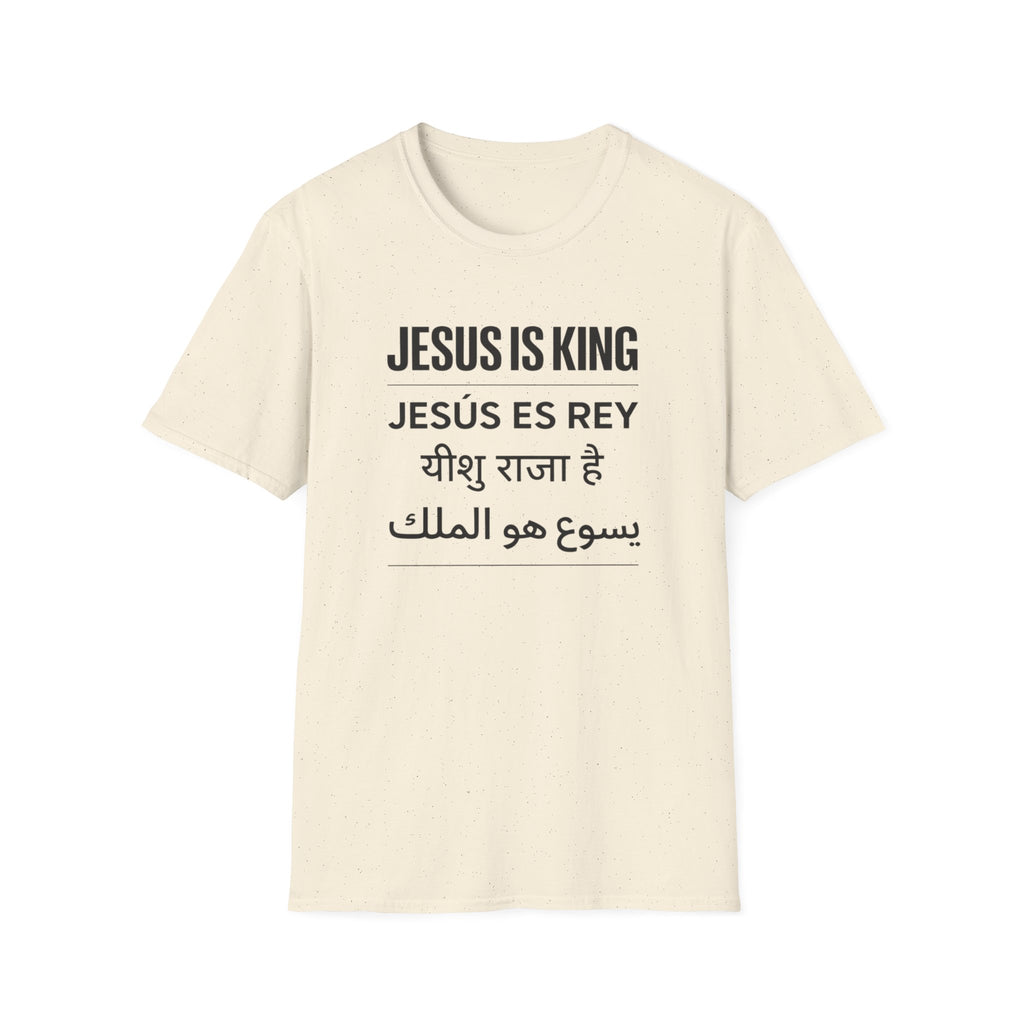 Jesus is King Languages T-Shirt