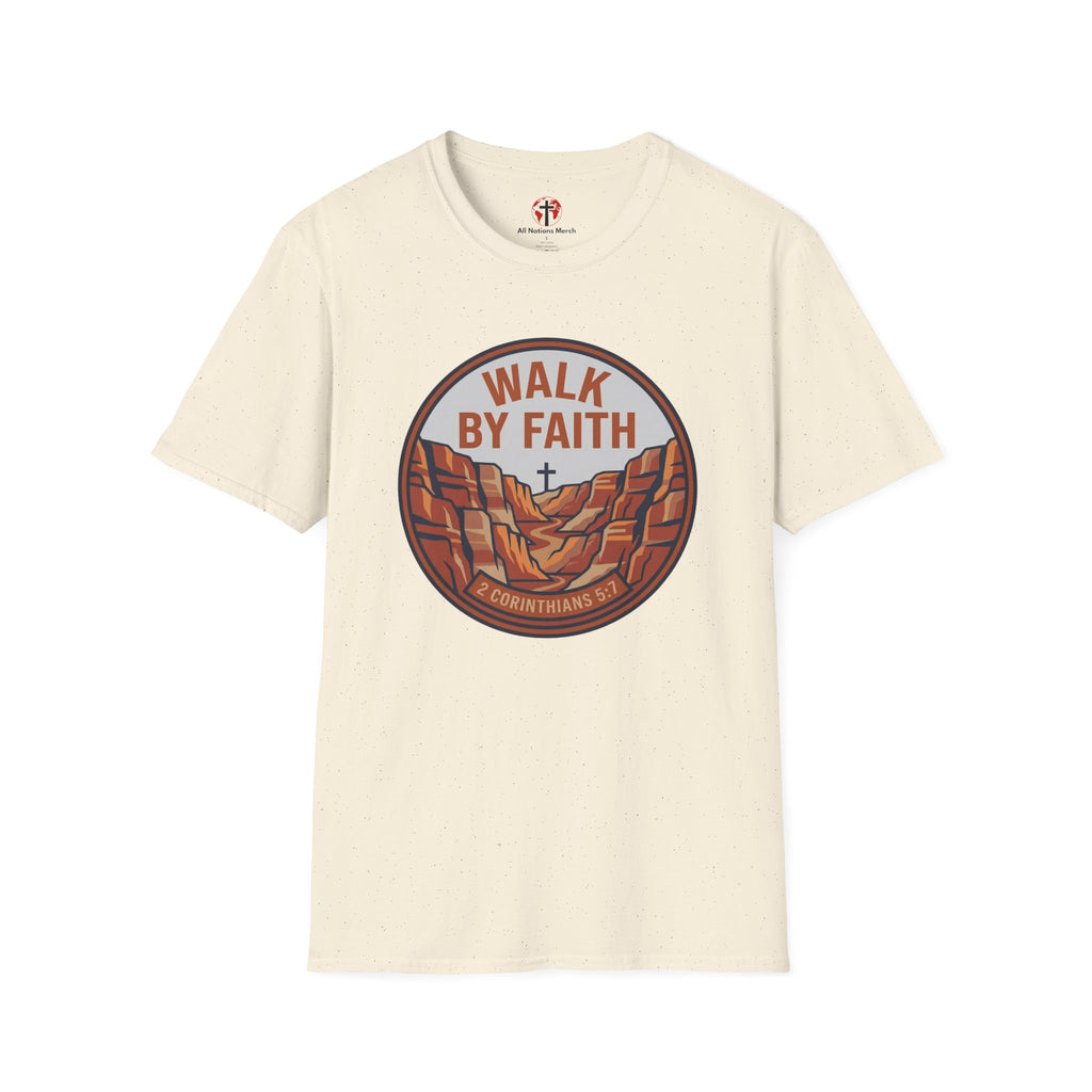 Walk by Faith Badge T-Shirt
