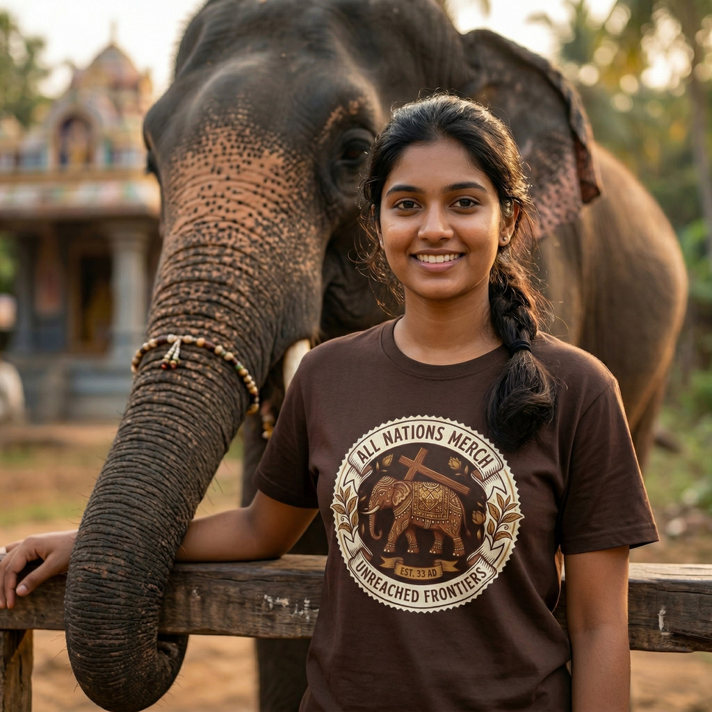 All Nations Merch Elephant T-Shirt