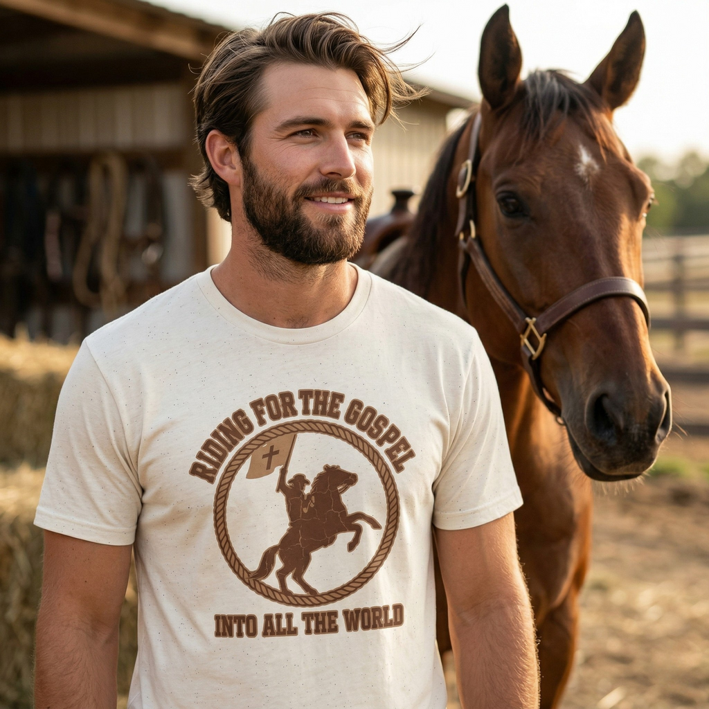 Riding for the Gospel Men's T-Shirt
