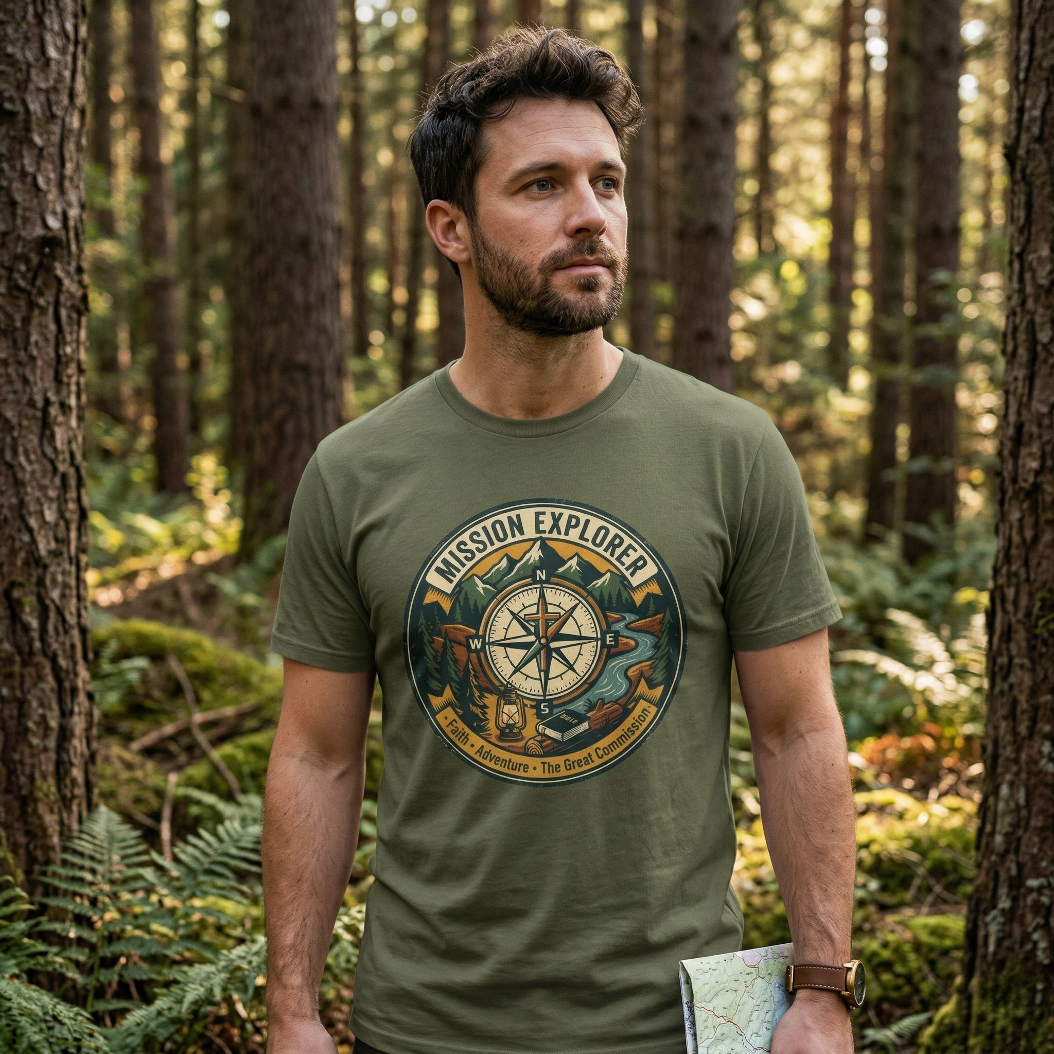 Mission Explorer Badge T-Shirt