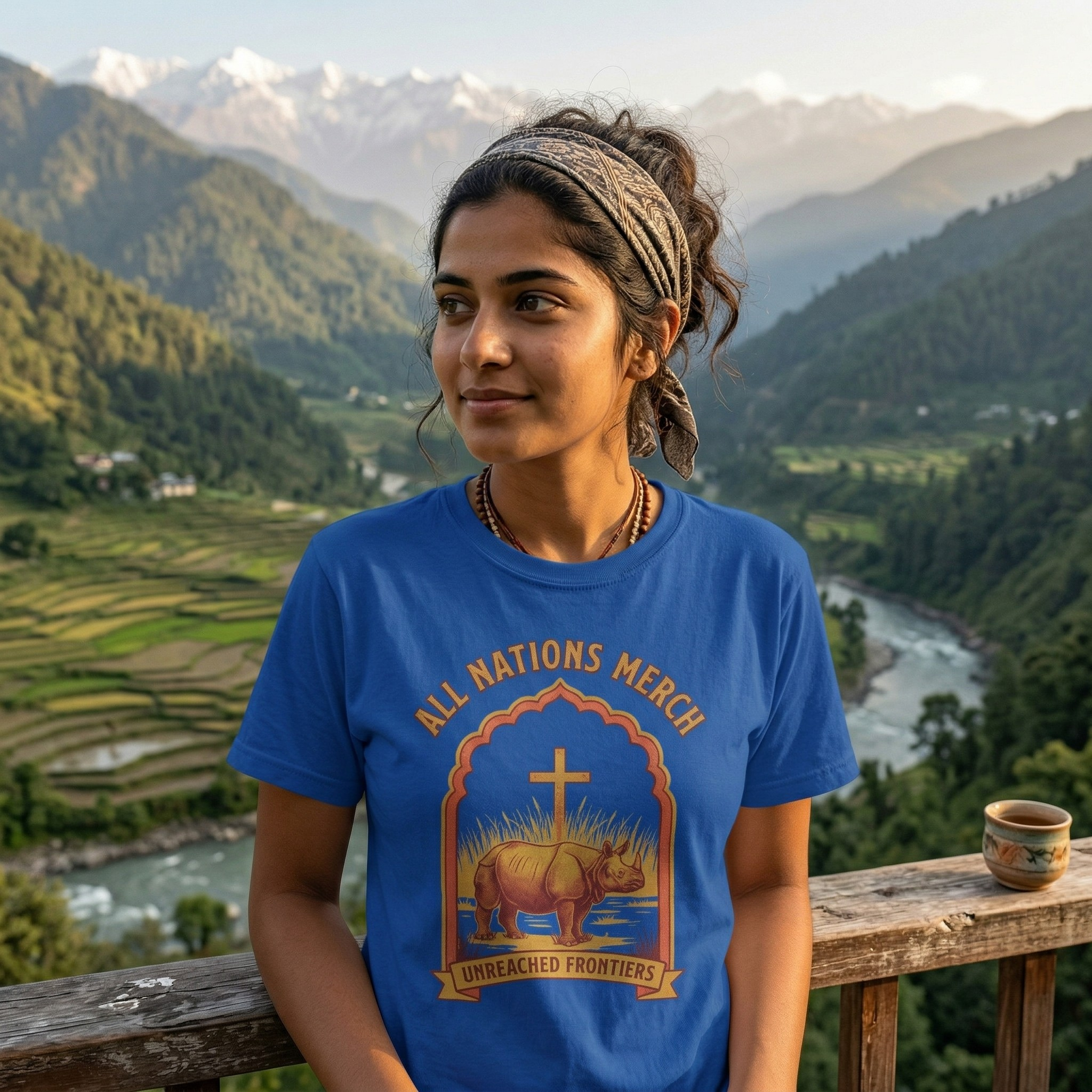 All Nations Merch Rhino T-Shirt